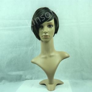 Virgin Indin Hair, Machine Made 100% Human Hair Wigs