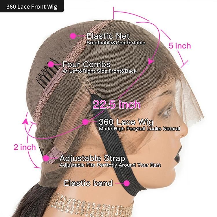 Wholesale Brazilian Cheap Wigs Lace Front Glueless Wigs for Black Women Human Hair HD Full Lace Wig