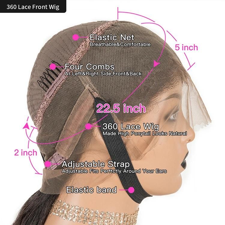 Wholesale Brazilian Cheap Wigs Lace Front Glueless Wigs for Black Women Human Hair HD Full Lace Wig