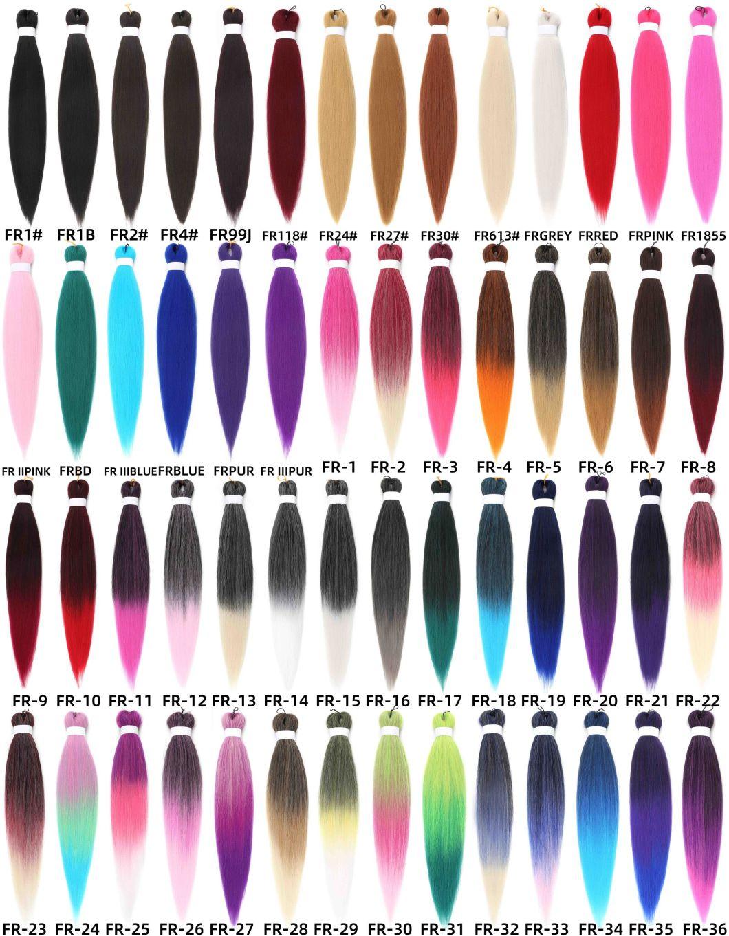 Hotselling Cheaper Braiding Hair Kanekalon Synthetic Braid Hair Synthetic Hair