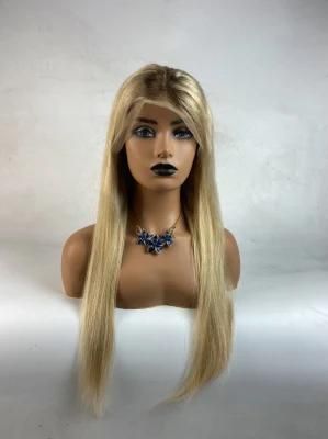 613 Blonde Lace Frontal Human 150% Remy Brazilian Straight Hair 13X4 Wigs Preplucked with Baby Hair