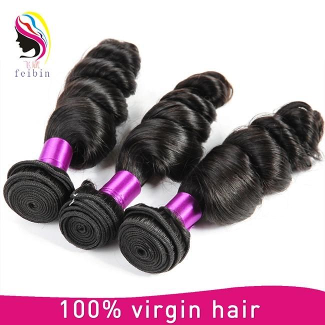 Top Quality Unprocessed 9A Loose Wave Brazilian Remy Hair Extension