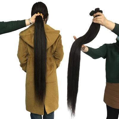 Wholesale Double Drawn Cuticle Aligned Virgin Hair, Free Sample Cuticle Aligned Human Hair, 40 Inch Raw Virgin Hair Bundle Vendors