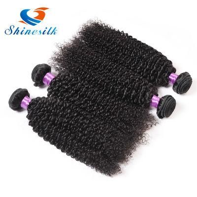 China Hair Factory Supply Wholesale Virgin Remy Curly Hair Weft