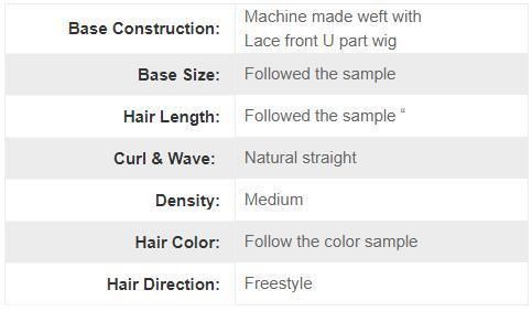 Lx192 Kinky Curl U-Part Full Cap Human Hair Women Hair Systems