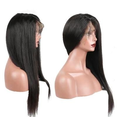 Unprocessed Natural Straight 100% Human Hair Full Lace Wig