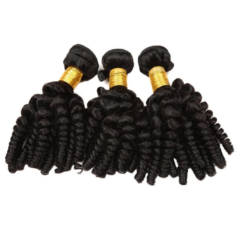 Wholesale 7A Loose Non-Remy Human Hair Bundles Virgin Hair Weft