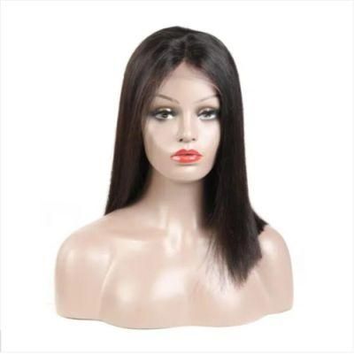 Brazilian Straight Short Bob Wig Glueless Lace Front Human Hair Wigs for Black Women Pre Plucked with Baby Hair Remy Hair