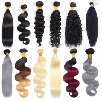 Cuticle Aligned Virgin Hair 100 Human Hair Bundles, Wholesale Remy Hair Bundles