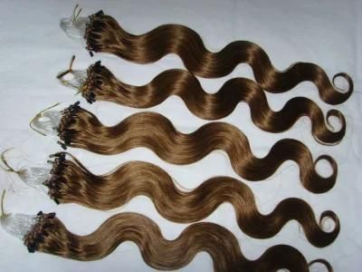 Micro Ring Hair Extension Virgin Human Hair Natural Hair