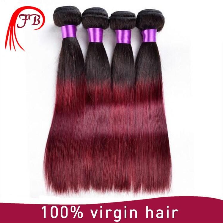 8A 100% Barzilian Human Hair Straight Hair Products Omber Hair