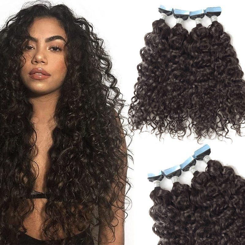 12A 100% Virgin Raw Remy Human Hair Tape in Hair Extension