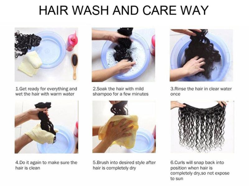 Afro Kinky Curly Clip in Brazilian Human Hair Extensions Natural Color Full Head 7PCS/Set Remy Hair 12-22 Inches