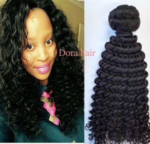 Kinky Curly Natural Color Virgin 100% Human Hair Extensions