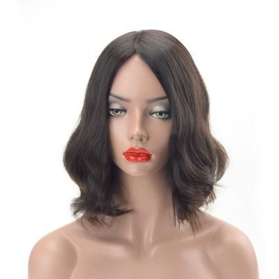 Middle Length Curly High Quality Mongolian Virgin Hair Jewish Wig