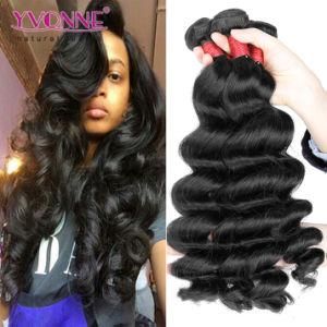 Hot Sellers Top Quality 8A Brazilian Hair Weave Loose Wave Human Hair Extension