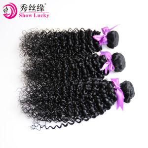 Stock Immediate Shipment Kanekalon Hair Bundle Heat Resistant Fiber Hair Double Long Weft Synthetic Kinky Curly Hairpieces