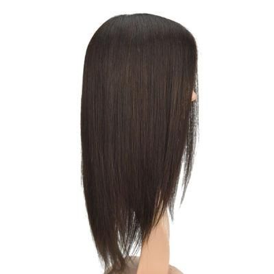 High-Quality Stock Long Straight Real Human Hair Medical Wig New Times Hair