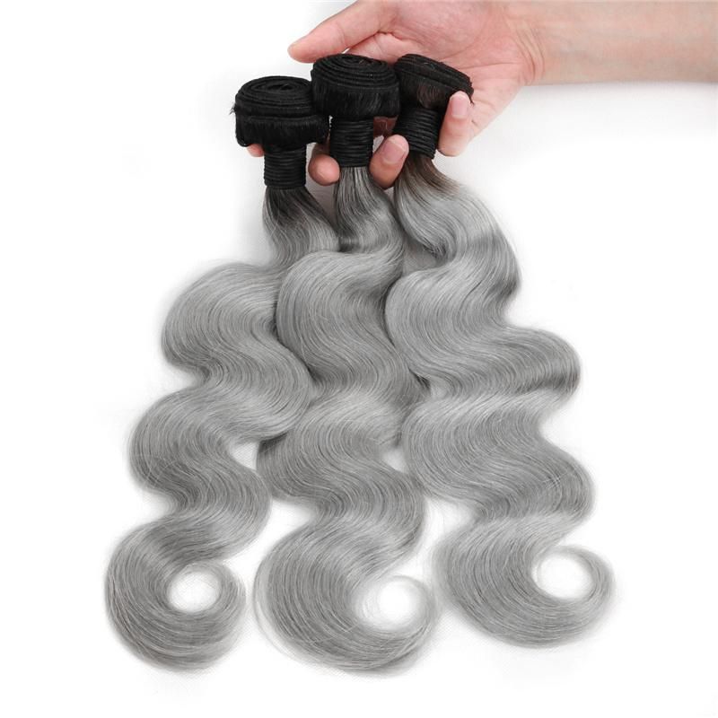Top Quality 10A Grade Raw 12 Inches Virgin Brazilian Ombre Body Wave Hair Bundles