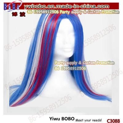 Holiday Decoration Afro Wig Costume Party Wig Elle Wig Halloween Wig Custom Wig (C3088)