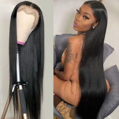 150 180 Density HD Full Lace Human Hair Wigs for Black Women Wholesale Brazilian Virgin Hair HD Lace Front Wig with Baby Hair