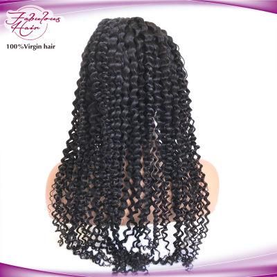 Brazilian Hair Lace Front Wig Curly Natural Color Wigs