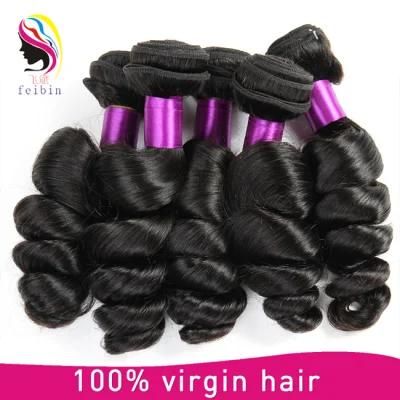 Loose Wave Virgin Remy Brazilian Human Hair Weave