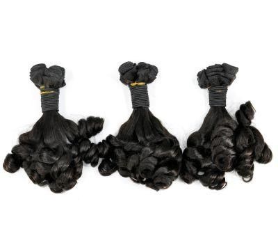 Brazilian Super Double Drawn Virgin Human Hair Weft (Fumi Curly)