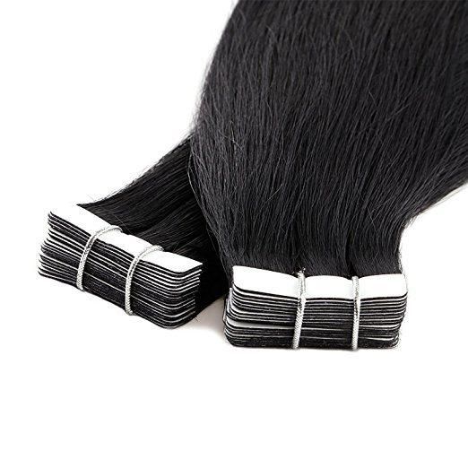 100% Virgin Remy Tape in Human Hair
