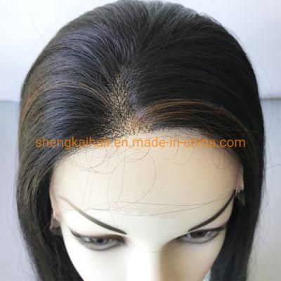 Wholesale Good Quality Natural Looking Heat Resistant Straight Synthetic Hair Lace Front Wigs 608