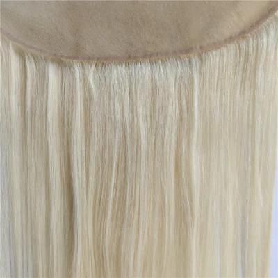 Wholesale Blonde 613# Remy Straight Human Hair 13*4 Closure
