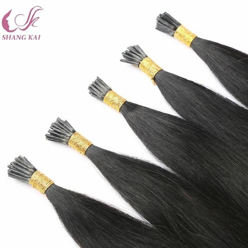 Hot Sale Top Quality I Tip Hair Extension 100% Virgin Remy Human Hair