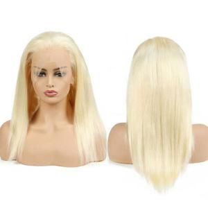 613 Full Lace Blonde Wig Lace Font Wig Blonde Human Hair Lace Wigs Straight
