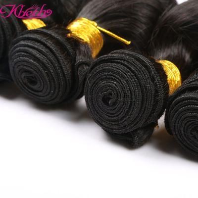 Kbeth Top Quality Loose Wave Mongolian Human Virgin Hair Weft Short Loose Loose Weaving Cuticle Aligned 3 in 1 Mink Bundles Wholesale