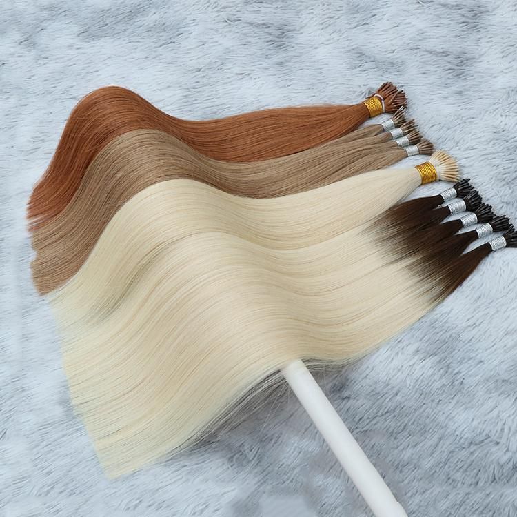 12A Brazilian 100% Human Hair Silky Straight Raw Nano Ring Hair Weft