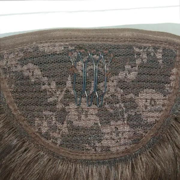 Human Hair Machine Made Women Hair Systems