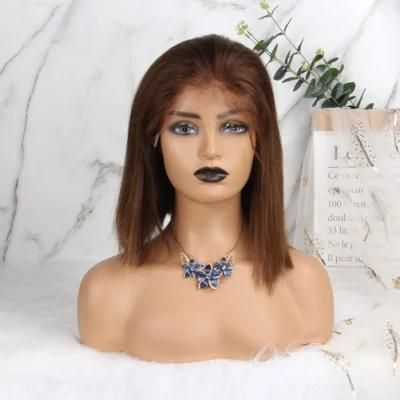 Deep Wave Closure Wig Human Hair Lace Frontal Wigs 180 Lace Front Wig Pre Plucked Bleached Knots Wigs Remy 4X4 Frontal Lace Wig