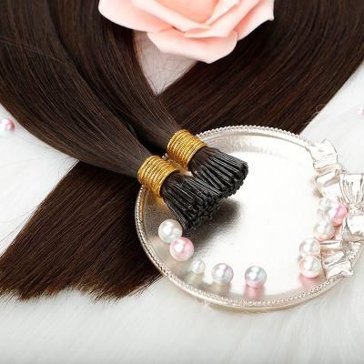 Wholesale Top Quality Unprocessed 100% Human Hair I Tip Hair Extensions.