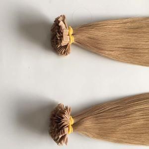 #14 Silky Straight Keratin Prebonded Flat Tip Virgin Human Hair Extensions