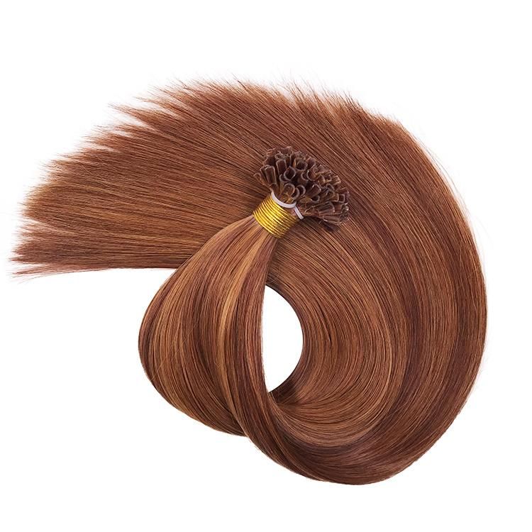 100% Raw Unprocessed Cuticle Aligned Human Hair U Tip Hair Extension