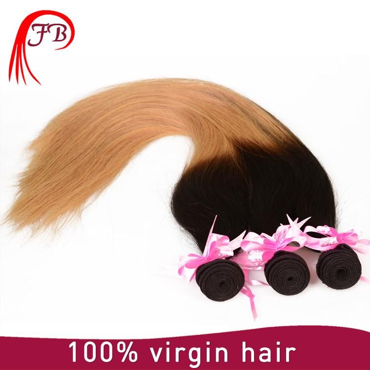 Ombre 1b/27 Indian Remy Human Hair Extension