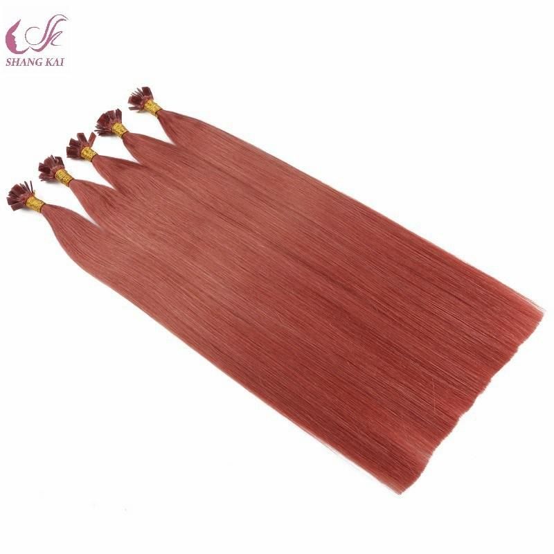 Pink 12A Full Cuticle Aligned Nano Ring Hair Extension
