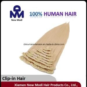 Virgin Brazilian Human Hair Blond Hair Clip in Hair Extension