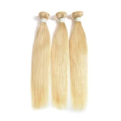 Riisca Hair Blonde #613 Color 100% Virgin Human Straight Hair