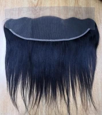 12 a Virgin Human Hair Lace Closure Frontal Closure Hair 13X4 Straight Lace Closure