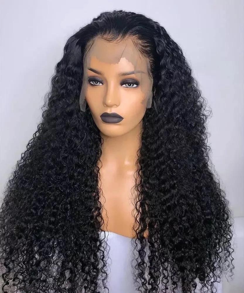 Deep Curly Part Brazilian Pre Pluck Lace Wig