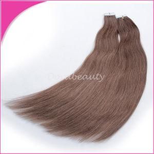 High Quality Indian Hair Curled Tape in Human Hair Extensions