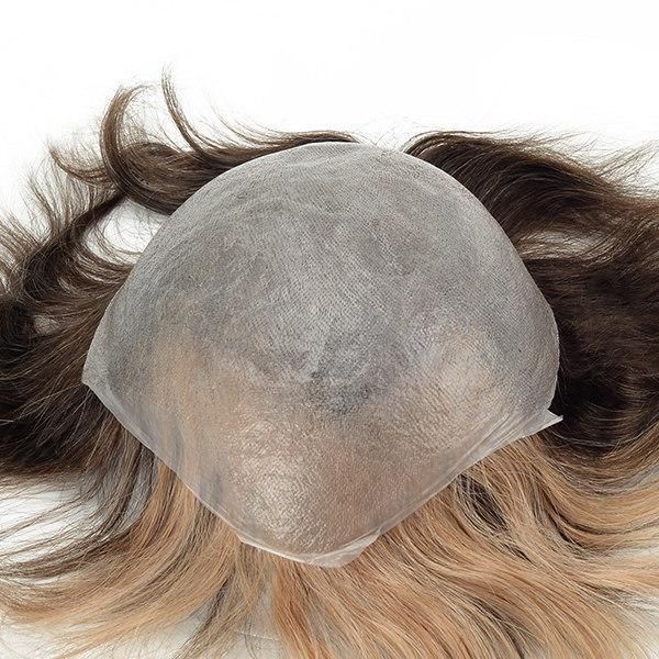 Super Thin Skin V-Looped Human Hair Wig with Dye After Front