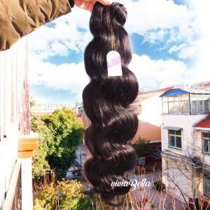 Natural Black Peruvian Body Wave Clip-in 100% Human Hair