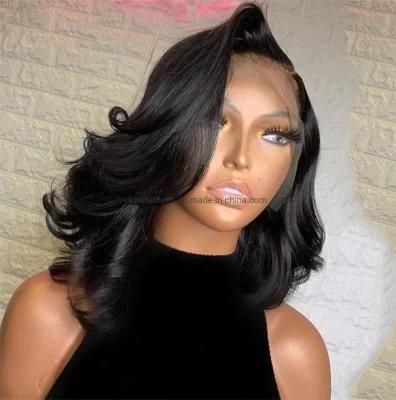 Synthetic Wig with Free Part 13*2.5 Lace Frontal Body Wave Wig